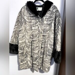 French Faux Fur Jacket